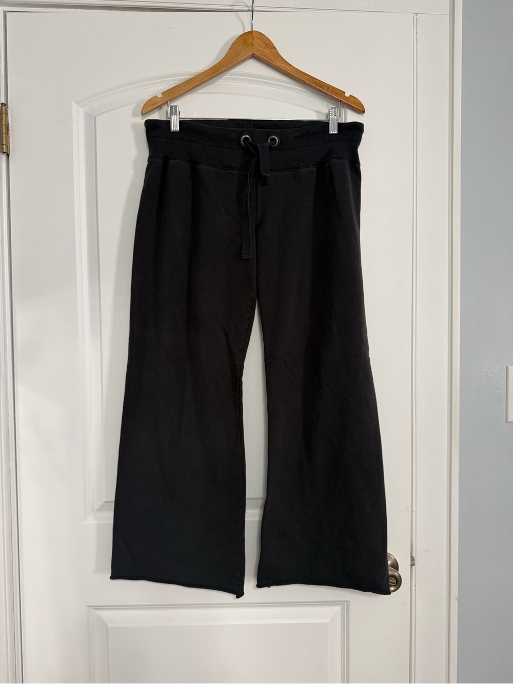 Lucky Brand Black Cotton Sweatpants (Size M)